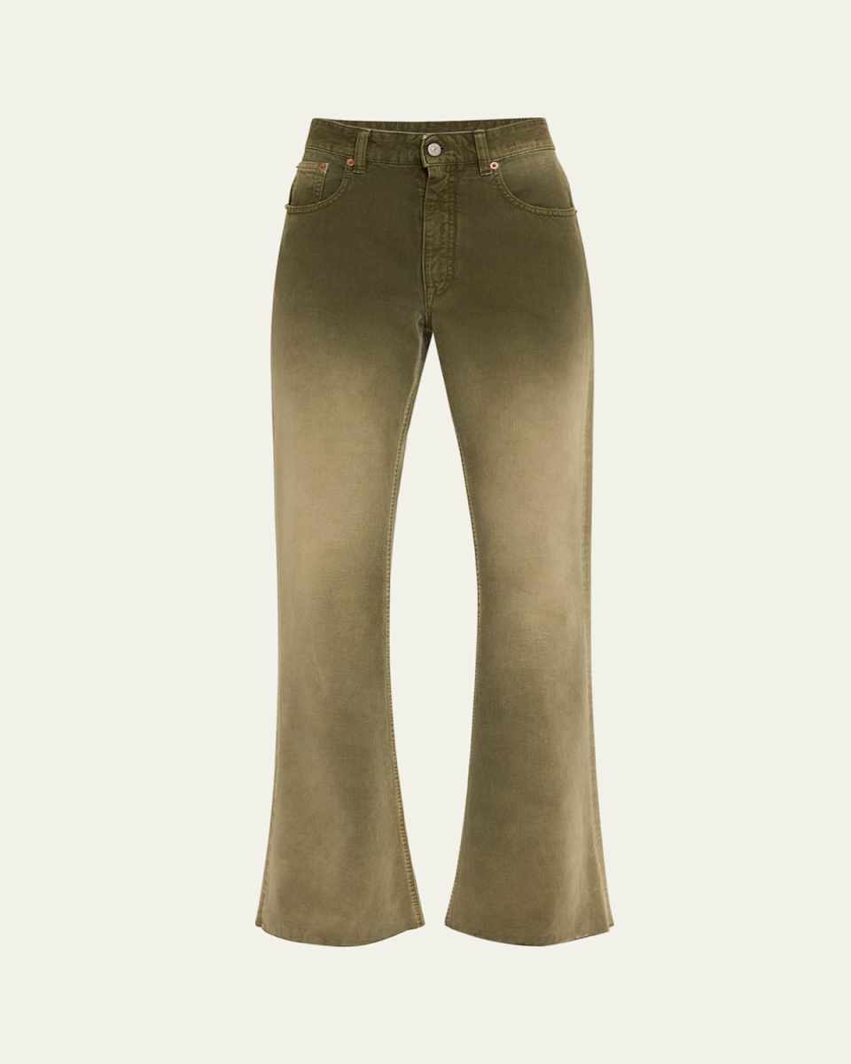Ombré Flare Jeans